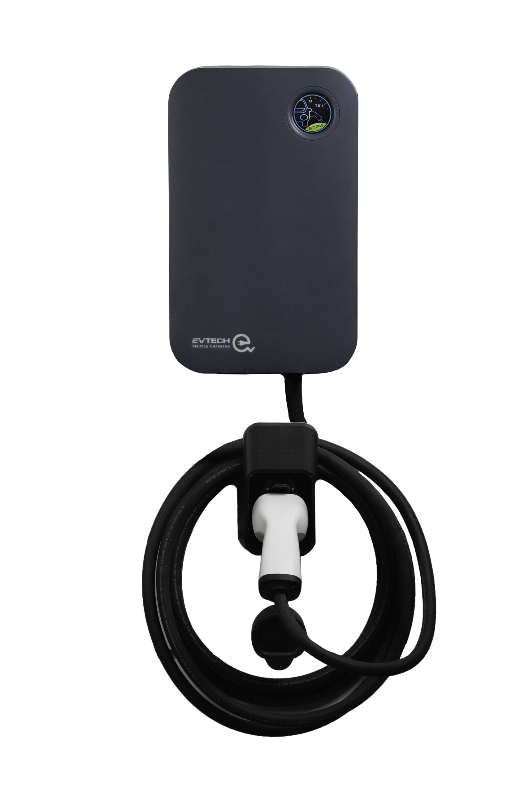 עמדת טעינה ביתית חכמה EV20 - EVTECH